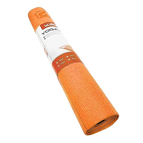 Tapete de Yoga Eva - Simples - 173 * 61 * 0.4cm - Laranja - LIVEUP SPORTS