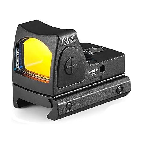 Paike RMR Red Dot Sight Mini Red Dot Sight with 20mm Mount Rail Cover