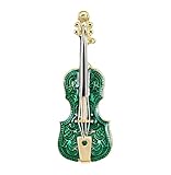  ANIIC Broche Broche Violon Hommes Et Femmes Tempérament Vert Violon Musique Broche Vêtements Accessoires pour Les Femmes