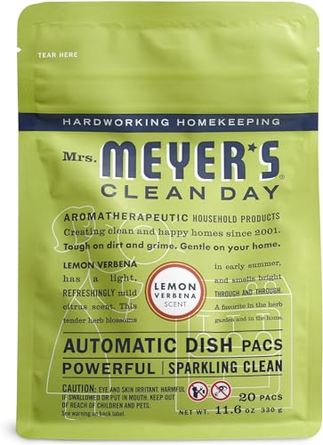 Mrs. Meyer's Automatic Dish Pillow Lemon Verbena 12.7 OZ, 20