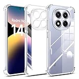 対応 Redmi Note 14 Pro 5G ケース クリア ケース Redmi Note14 Pro 5G カバー TPU 保護ケース カバー背面 シェル クバー ソフト 透明シェル ンプロテクター