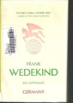 Hardcover Frank Wedekind (Germany) Book
