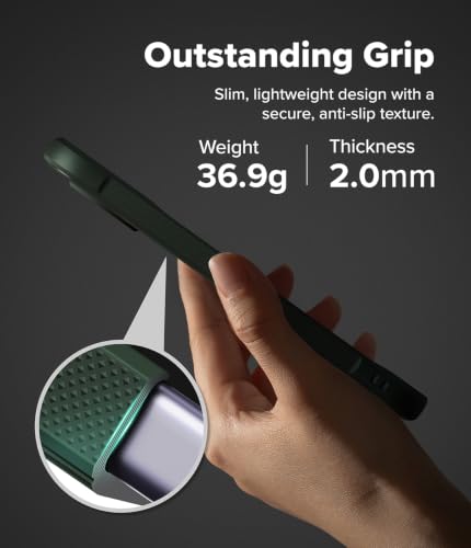 Image of Ringke Onyx Magnetic for Google Pixel 11 Case Back Cover | Magnetic Dark Green, Compatible with Pixelsnap, TPU Bumper, Anti-Fingerprint, Slim Fit, Scratch Resistant, Shockproof