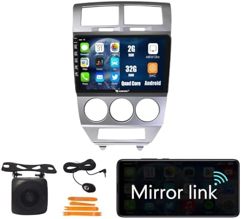 Amazon.com: [2G+64G] Car Radio for Dodge Caliber 2007-2012, 10 inch ...