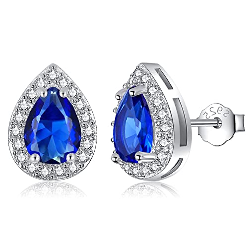 Boucles d'oreilles pierre de naissance pour mariée et grandes fêtes