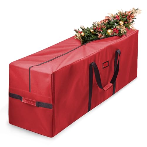 Bolsa Arbol De Navidad, Apta Para Árboles De Navidad De 2.7 M De Altura, Asas Reforzadas Y Resistentes, Contenedores Con Doble Cremallera, Resistente Tela Oxford Impermeable, Color Rojo Bolsa Arbol De Navidad, Apta Para Árboles De Navidad De 2.7 M De Altura, Asas Reforzadas Y Resistentes, Contenedores Con Doble Cremallera, Resistente Tela Oxford Impermeable, Color Rojo