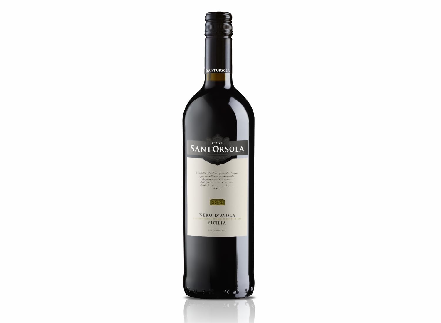 SANT'ORSOLA Chianti Docg + Montepulciano Doc D'Abruzzo + Nero D'Avola Doc Vin Rouge Italien Avec Coffret Cadeau - 3X75 cl
