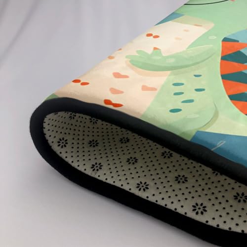 Tapis bébé antidérapant dinosaure absorbant contre sol froid