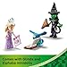 LEGO Wicked Emerald City & Kiamo Ko Castle Building Toy - Elphaba & Glinda Toy Figures, 2 Buildable Playsets, & Flying Monkey Minifigure for Kids, Ages 9+ - Wicked Merch Gift for Girls & Boys - 75689