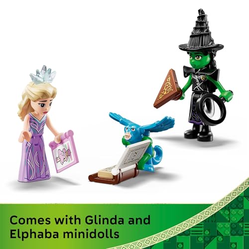 LEGO Wicked Emerald City & Kiamo Ko Castle Building Toy - Elphaba & Glinda Toy Figures, 2 Buildable Playsets, & Flying Monkey Minifigure for Kids, Ages 9+ - Wicked Merch Gift for Girls & Boys - 75689 - image 5