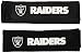 NFL Oakland Raiders Seat Belt Pad (Pack of 2)