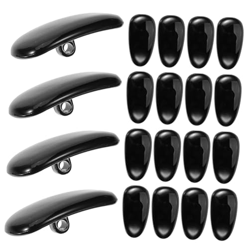 Alipis 10 Pares De Bandejas Nasales De Metal Accesorios Para Gafas De Adulto Almohadillas Nasales Almohadillas Para Gafas Almohadillas Nasales Accesorios Para Gafas Almohadillas
