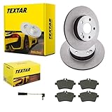 LIEFERUMFANG: 1x TEXTAR Warnkontakt, Bremsbelagverschleiß 1x TEXTAR Bremsbelagsatz, Scheibenbremse