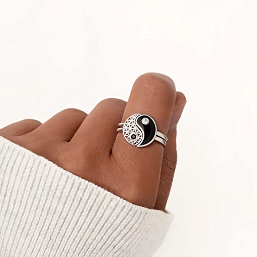You are The Yin to My Yang Ring Set, 2pcs Best Friends You Me Yin Yang Ring,Yin Yang Matching Couple Rings Set,Yin Yang Tai Chi Paired Ring Set (7)4