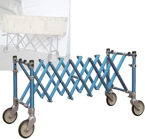 Przenośny składany wózek pogrzebowy Aluminiowy wagon stretcher z kółkami hamulcowymi do ceremonii kościelnych Dostojne urządzenie transportowe o dużej wytrzymałości
