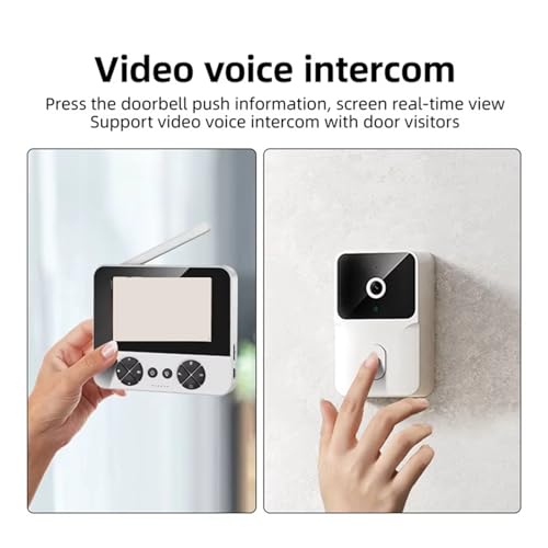 Bande vidéo et sonnette électronique sans fil AS95-M15 pour interphone de maison - 6