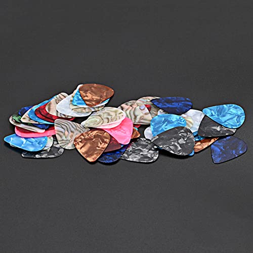 Laimoere Lot de 50 médiators de 0,46 mm en celluloïd, médiators colorés pour guitare unisexe - Les Beatles, Paul McCartney, John Lennon, RIngo Starr, George Harrison Laimoere Lot de 50 médiators de 0,46 mm en celluloïd, médiators colorés pour guitare unisexe – Image 7