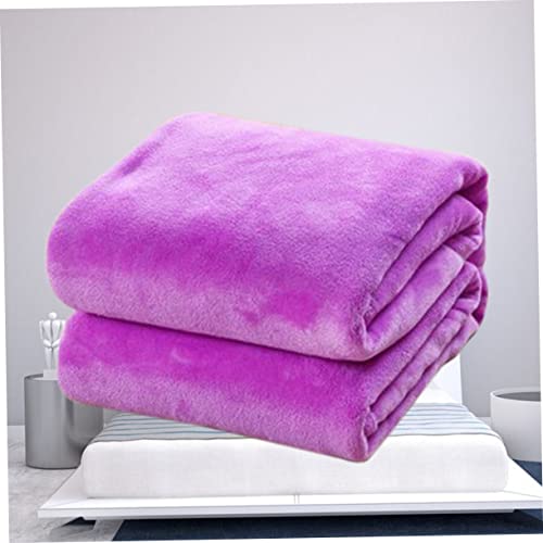 Couverture flanelle plaid douillet canapé lit camping quotidien