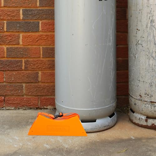 Sangle de fixation pour bouteille de gaz avec support mural ABS Zerodeko - 6