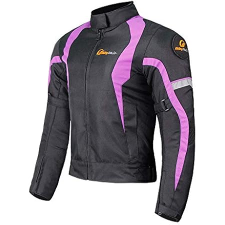 Amazon Murakush バイクジャケット オートバイ服 女性 オートバイ ジャケット ズボン スーツ 暖かい 冬 パープルxxl ジャケット 車 バイク
