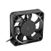 Ruilogod 50mm 5cm 12V DC bezszczotkowy Computer Chipset Wentylator Czarny