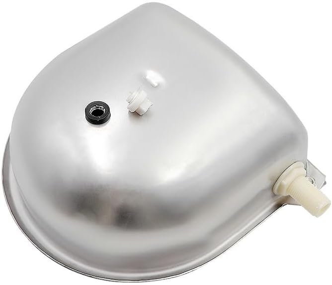 304 Stainless Steel with Drain Hole Drink Automatic Float Farming Trough Horse Cow Water Bowl Supplies Sheep Dog Pet Goat Cattle (A/with Hole)