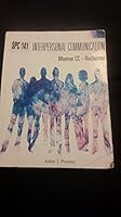 Spc 141 Interpersonal Communication 1285897595 Book Cover