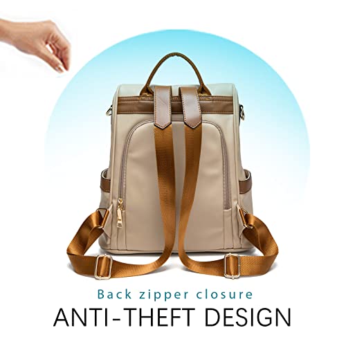 Image of CHERUTY Women Backpack Purse PU Leather Anti-theft Casual Shoulder Bag Fashion Ladies Satchel Bags