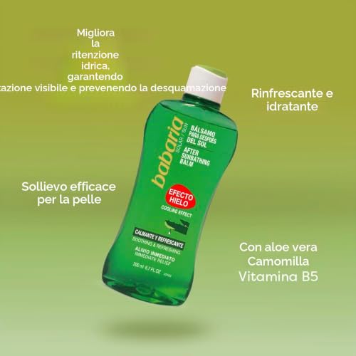 Babaria Balsamo Doposole Effetto Ghiaccio 200 ml