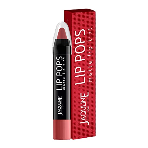 Jaquline USA Lip Pops Matte Lip Tint| Peach Pop 07| Argon And Castor Oil Enriched| Long-lasting| Nourshing Lip POPs For Rs. 249 @ 50 % Jaquline USA Lip Pops Matte Lip Tint| Peach Pop 07| Argon And Castor Oil Enriched| Long-lasting| Nourshing Lip POPs For Rs. 249 @ 50 %