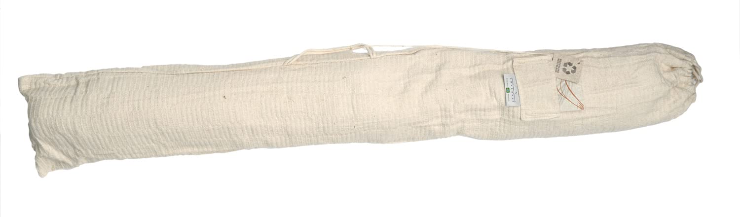 AMAZONAS Edle Premium Jacquard Boho Stabhängematte in Übergröße Palacio 240x160 cm bis 200 kg in Weiß