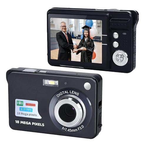 CYRFO Digital Camera Video 720P Camcorder 18MP Photo 8X Zoom Anti-Shake TFT Screen Mini Selfile Camera Compatible with Bener Photography CYRFO Digital Camera Video 720P Camcorder 18MP Photo 8X Zoom Anti-Shake TFT Screen Mini Selfile Camera Compatible with Bener Photography