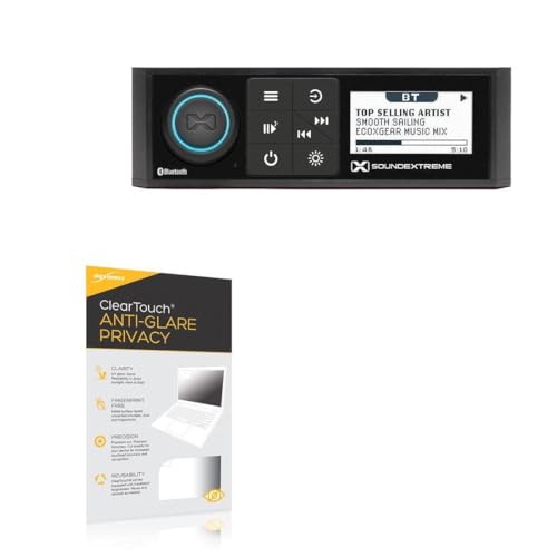 BoxWave Screen Protector Compatible with SoundExtreme MRN1 - ClearTouch Anti-Glare Privacy (2-Pack), Privacy Screen Protector Flexible Film Anti-Glare