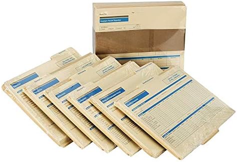 ComplyRight Expanded Employee Record Organizer and 6 Folders | 11.9” x 9.5” x 1.25” | HR and Employee Management | 25-Pack