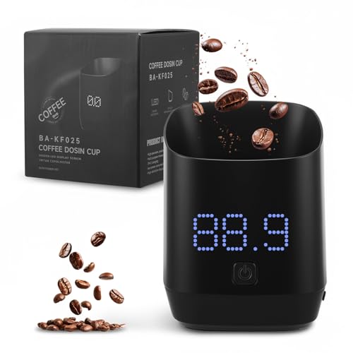 Báscula de café con pantalla LED, Precision Kaffevåg para...