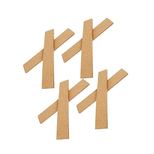 Angoily Cork Bulletin Bars Strips Cork Board Strips Cork-Wall Memo Board Strip for Home Office