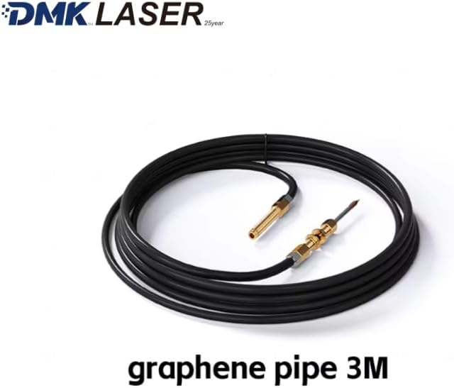 Bodor Laser Wire Feed Hose Fiber Laser Welding Parts Feeder Pipe Steel/Graphene Tube 3M/5M For Bodor Handheld Laser Weld Gun (graphene hose 3M)