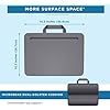 LAPGEAR Compact Lap Desk Fits Up to 14 Laptops Charcoal Style No. 43105