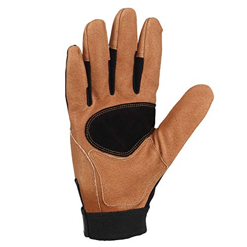 Carhartt Men's The Dex Ii High Dexterity Glove, Black Barley, Large #TOP1