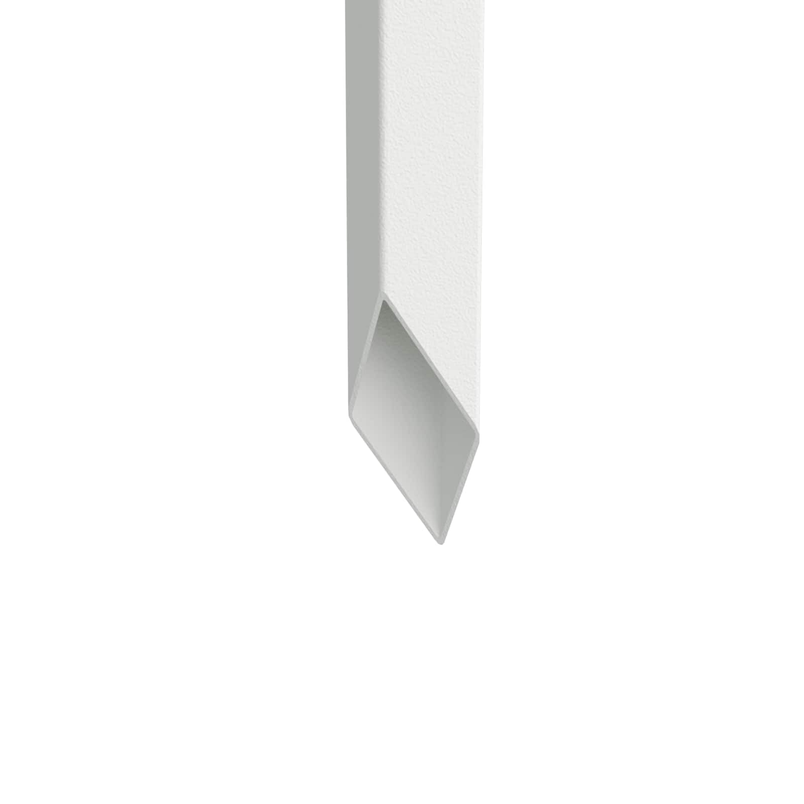Écran de Jardin Acier Blanc 32 x 140 cm