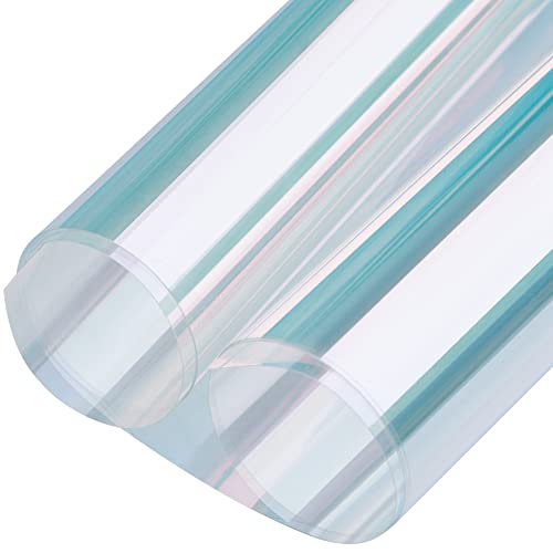 XhuangTech Window Tint Film for Cars, Chameleon Red Purple Car Window Tint ,80% VLT Window Protection Film, Anti UV Heat Control Solar Window Tint for Windshield Rear Side Window
