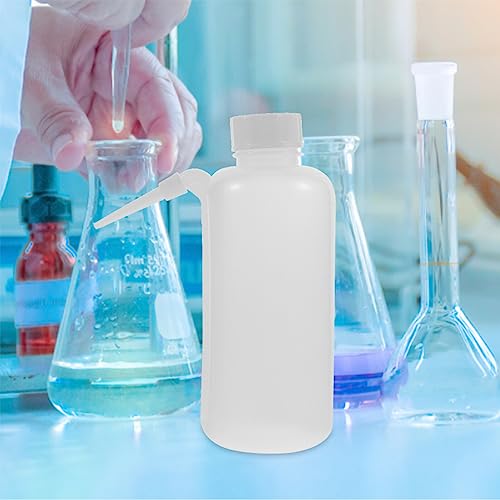 Ultechnovo BMI56KOUYVHA13HGVS04TPV7K Tattoo Wash Bottle Wash Bottles - 4Pcs 500Ml Safety Wash Bottles Plastic Empty Filling Bottles Screw Cap With Down Spout For Dispensing Liquid Labs Watering Tools thumb #8