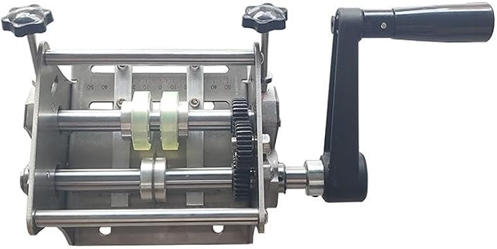 YUCHENGTECH Edge Banding Slitting Machine Hand Cranked Mini Edge Band Cutter Cutting Machine Can Be Used With Hand Drill Suitable for Edgebanding up to 80mm in Width