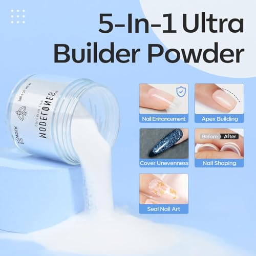 modelones Clear Dip Powder, 1 Oz No Lamp Needed Long Lasting Nail additional image 1