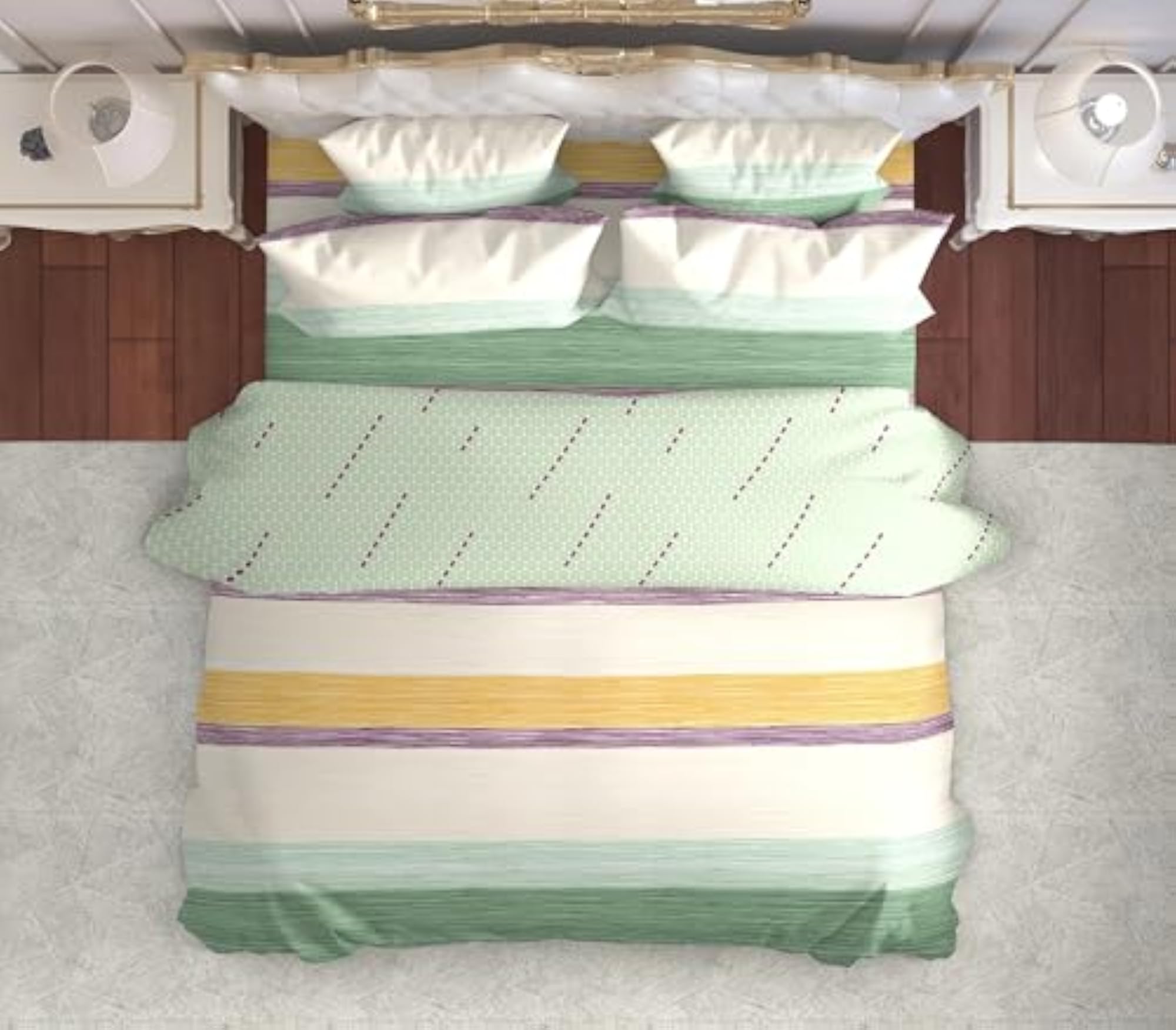 Love for Cotton Single Comforter, 100% Combed Cotton Mulmul