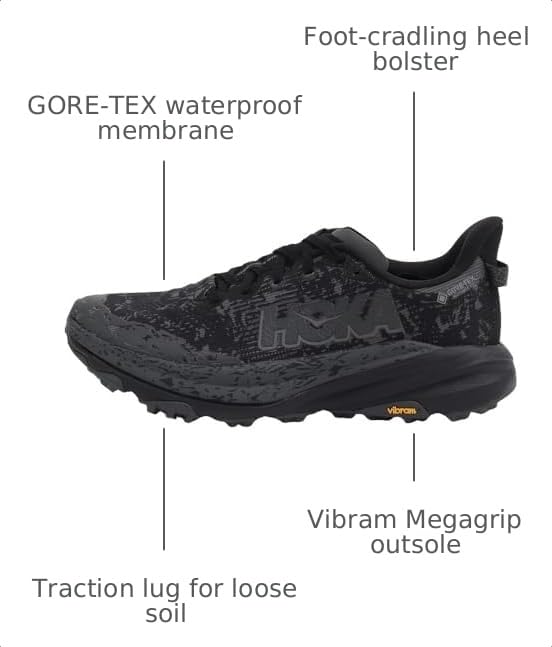 Image of Hoka Mens Speedgoat 6 Mid GTX