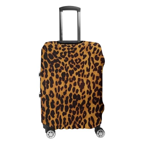Cool Cheetah Leopard Luggage Cover, Washable Elastic Suitcase Cover Protector Fit 18-32 Inch Luggage4