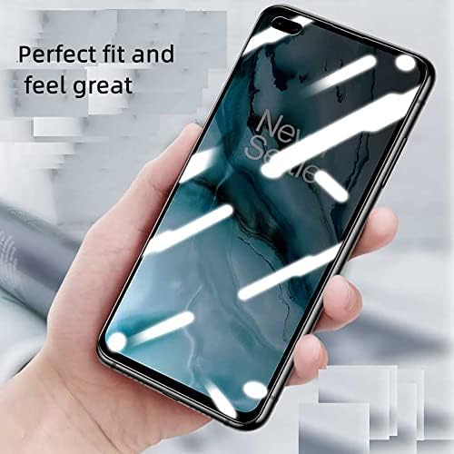Totill [3 Pack] for OnePlus NORD Tempered Screen Protector, 99.99% HD Clarity 9H Hardness Premium Quality Guard Film Case Friendly, Comfortable Round Edge, Shockproof Scratchproof oilproof