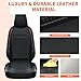 FLORICH Leather Winter Car Seat Cushion Universal for Car Truck SUV Van