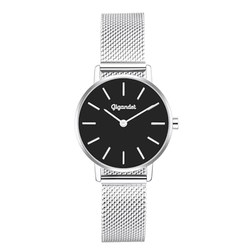 Montre Quartz Japonais Gigandet pour Femme avec Bracelet Elégant en Acier Inoxydable